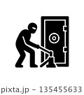 Safe Cracking and Jacking Icon 135455633