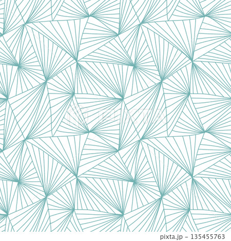Seamless outline pattern with broken abstract...のイラスト素材 [135455763] - PIXTA