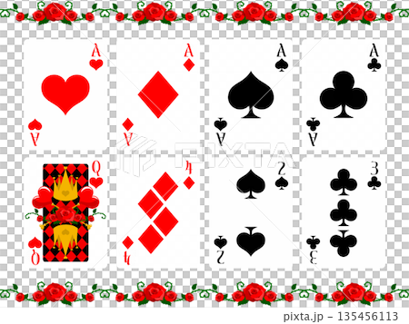 playing card table 135456113