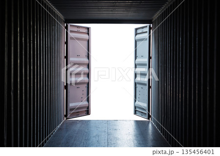 Container door opened. 135456401