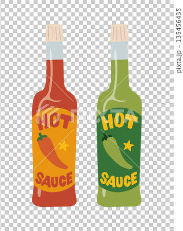 紅綠辣椒醬插圖 135456435