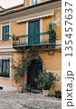 Italian Townhouse with Balcony and Plants 135457637