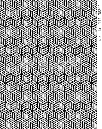 黑玳瑁紋柳條編織背景 135458243