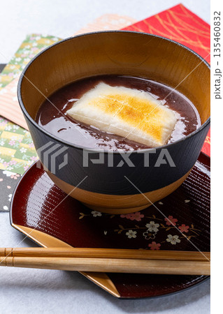 おしるこ【食べ物素材】 135460832