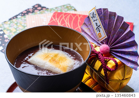 おしるこ【食べ物素材】 135460843