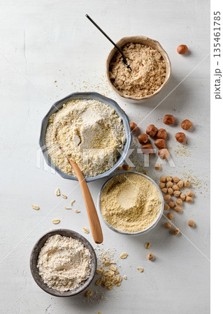various plant based protein powders various plant based protein powders 135461785