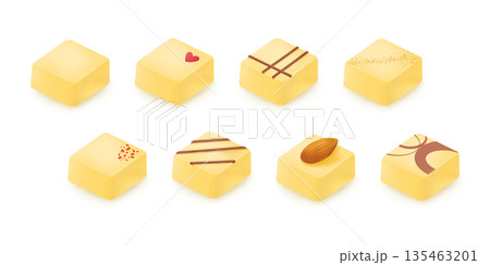 ホワイトチョコレートの粒チョコセット バレンタイン ホワイトチョコレートの粒チョコセット バレンタイン 135463201