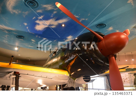 戦闘機「疾風(四式戦闘機)」（知覧特攻平和会館･疾風展示室／鹿児島県南九州市知覧町郡） 135463371