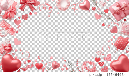 可愛的粉彩背景插畫素材,設計簡單易用。 可愛的粉彩背景插畫素材,設計簡單易用。 135464484