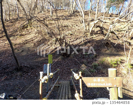土山峠から大山経由で秦野駅までの登山道 135464858