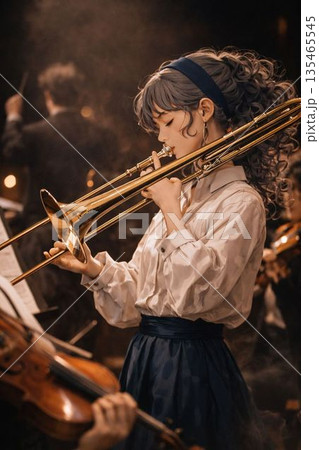 手描きイラストをAIにて実写風 135465545