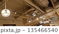 店内照明モデル 135466540