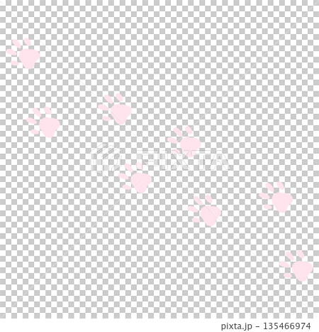 Cute pale pink footprints Cute pale pink footprints 135466974
