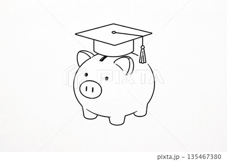 学びを終えた、賢い貯蓄 135467380