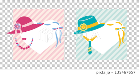 [2026] 母親節/父親節標題設定（無文字） 135467657