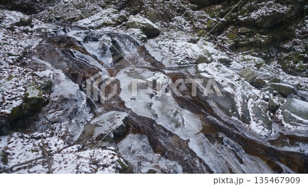 虻川の飛沫氷 135467909