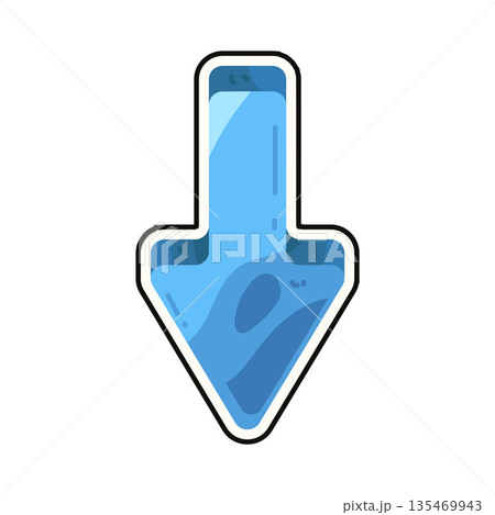 illustration of arrow down illustration of arrow down 135469943