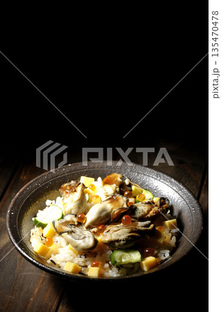 牡蠣入りちらし寿司 牡蠣入りちらし寿司 135470478