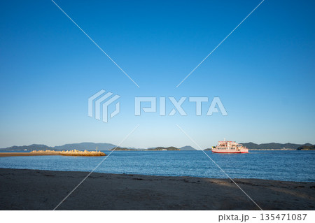 香川県女木島海岸からのめおん号 135471087