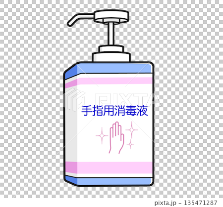 手指用消毒液 手指用消毒液 135471287