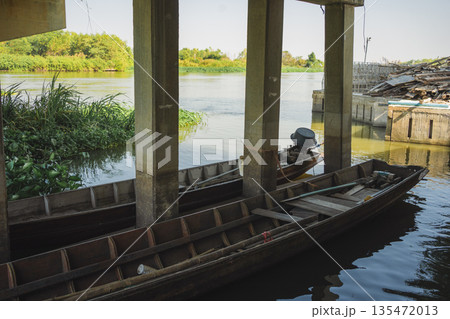 asia travel with people travel by boat on river at Bangkok Thailand in summer season asia travel with people travel by boat on river at Bangkok Thailand in summer season 135472013