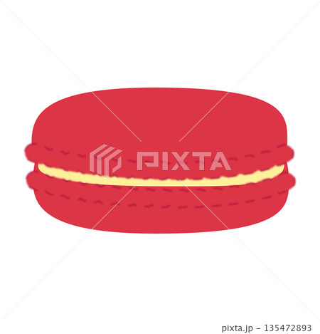 マカロン　ラズベリー 135472893