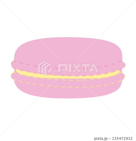 マカロン　イチゴ 135472912