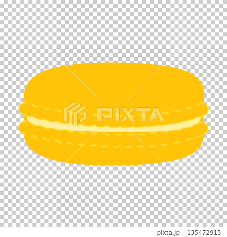 Orange Macaron 135472913