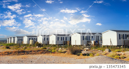 group of bungalows group of bungalows 135473345