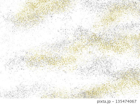 伝統ある和風のキリヌキ素材、金銀砂子の雲 伝統ある和風のキリヌキ素材、金銀砂子の雲 135474067