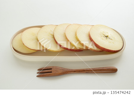 スターカットされた林檎 135474242