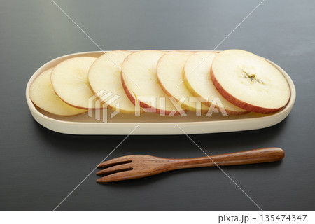 スターカットされた林檎 135474347