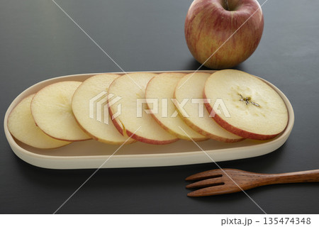 スターカットされた林檎 135474348