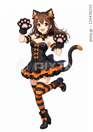 ハロウィン 猫女 ハロウィン 猫女 135476155