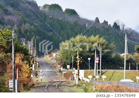 若桜鉄道の線路_01 135476849