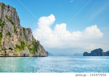 The picturesque landscape of the islands in the Philippines. 135477050