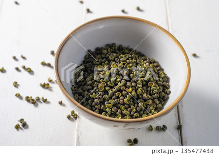 Spices: Sichuan peppercorns 135477438