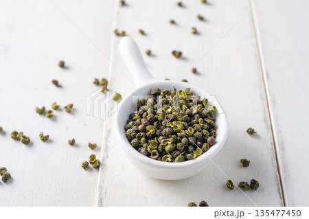 Spices: Sichuan peppercorns 135477450