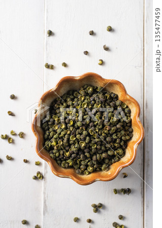 Spices: Sichuan peppercorns Spices: Sichuan peppercorns 135477459