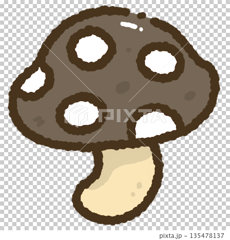 Cute Mushroom Illustration Cute Mushroom Illustration 135478137
