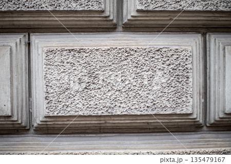 Decorative Textured Stone Wall Panel With Rough Surface Detail Decorative Textured Stone Wall Panel With Rough Surface Detail 135479167