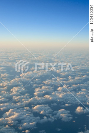 飛行機から見た風景 飛行機から見た風景 135480354