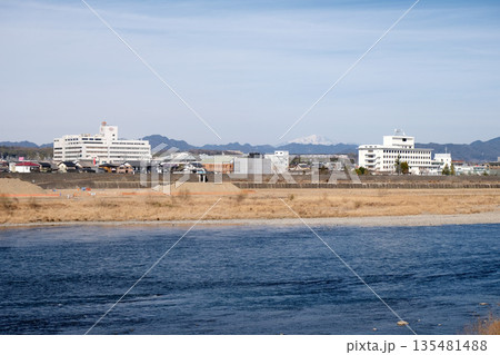 岐阜県可児市_土田付近木曽川6_2025年3月 岐阜県可児市_土田付近木曽川6_2025年3月 135481488