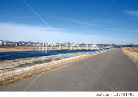 岐阜県可児市_土田付近木曽川12_2025年3月 135481493
