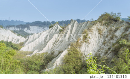 台湾高雄市 「田寮月世界」泥岩の山々 / Tianliao Moon World, Taiwan 135481516