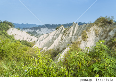 台湾高雄市 「田寮月世界」泥岩の山々 / Tianliao Moon World, Taiwan 135481518