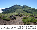 夏の新緑に包まれる鳥海山 135481712