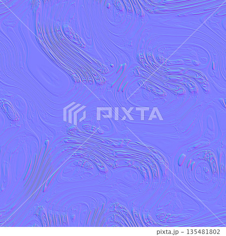 Complex Topographic Contour Line Normal Map for 3D Terrain Complex Topographic Contour Line Normal Map for 3D Terrain 135481802