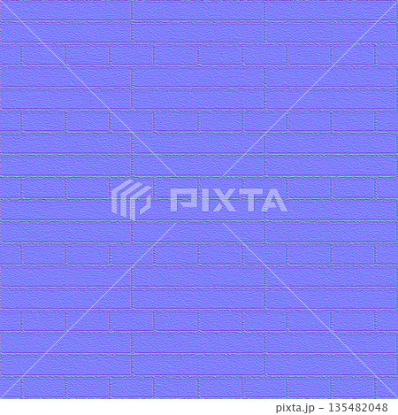 Contemporary Linear Brick Normal Map for 3D Architectural Detail 135482048