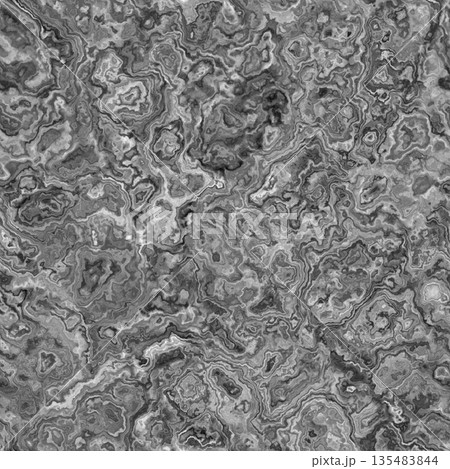 Natural seamless  marble pattern with stains.  Hi-res texture. 135483844